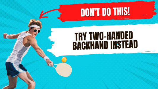 Mastering the Two-Handed Backhand in Pickleball: A Comprehensive Guide