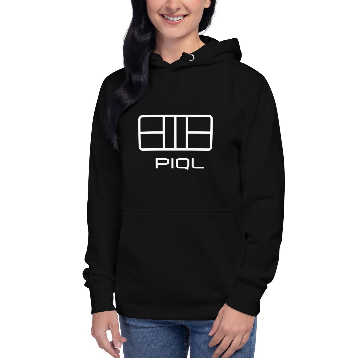 Premium Pickleball Hoodie - Court Icon